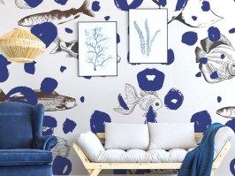 H2O | Tappezzeria stile marina